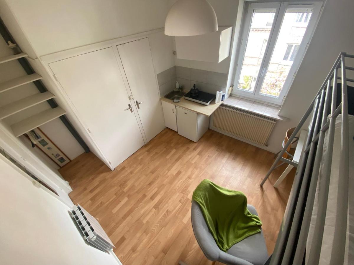 Petit Studio Calme Et Agreable Proche Gare Appartement Rouen Buitenkant foto